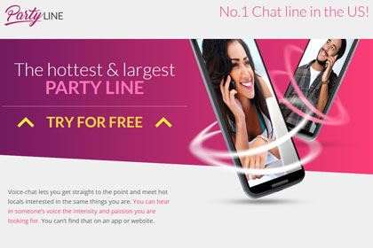 Mobile chat line